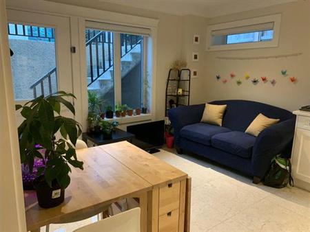 2 bed 1 bath furnished basement for rent