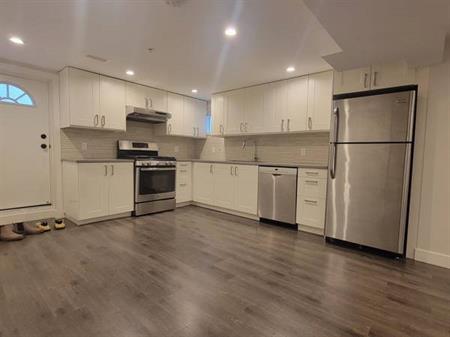 Newly renovated 2 bedroom basement suite includes utilities