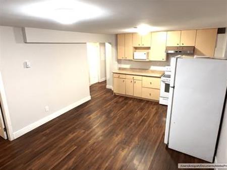 2 Bed + 3rd Small Bed/Den & 2 Bath - Basement Suite with Private Entra