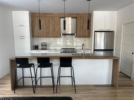 Appartement style condo 4 1/2 très lumineux