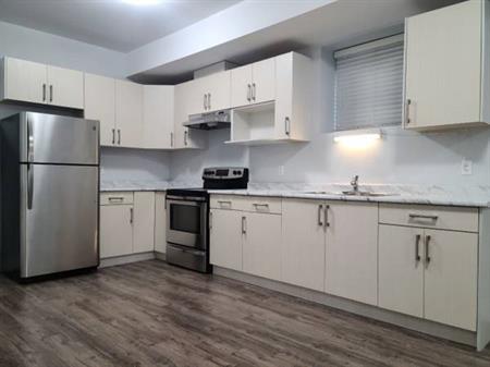 Spacious and Bright 2beds/1bath Basement Unit for Rent