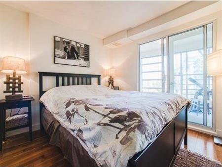 Great 1-bedroom apartment with view onto park in Kitsilano