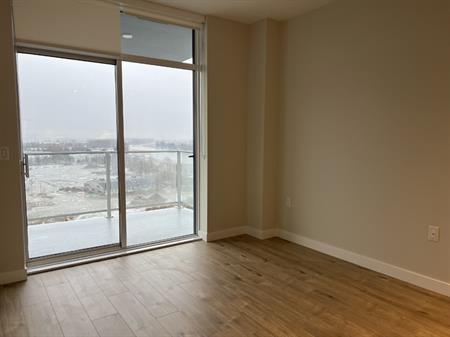 High Floor, Waterfront View, EV,  1 Bed + Den (partly furnished) at River District | 3430 East Kent Avenue South, Vancouver