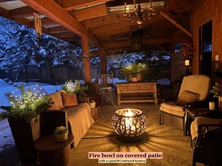 Pete and June's Place Enjoys Private, Year-Round-Outdoor Living