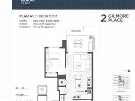 Brand New 1 Bed 1 Bath Apartment in Gilmore