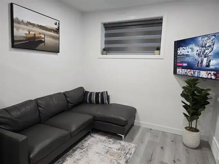 Newly furnished 2 bedroom basement suite for short term rentals | Edmonton