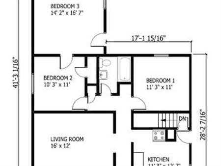 SPACIOUS 3BDRM 1 BATH MAIN FLOOR FOR RENT NEAR STAMPEDE!