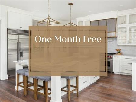 FIRST MONTH RENT FREE!!!