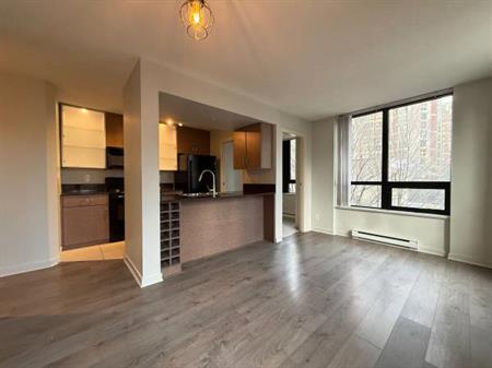 HUGE 1-Bedroom + Den at 680 SqFt in Yaletown