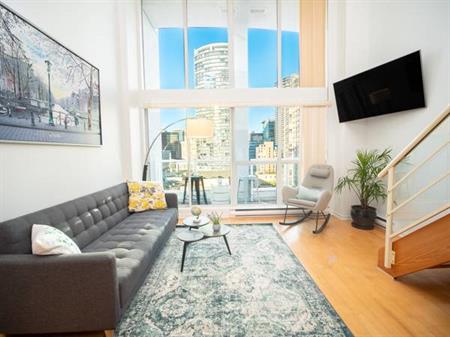 Furnished Loft - 1 Bed, 1 Bath with City Views and High Ceilings