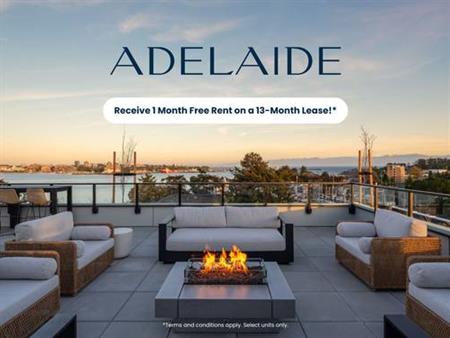 Adelaide - 1 Bedroom - Available March 1st