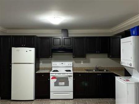 New West 2 bed 1 bath basement suite