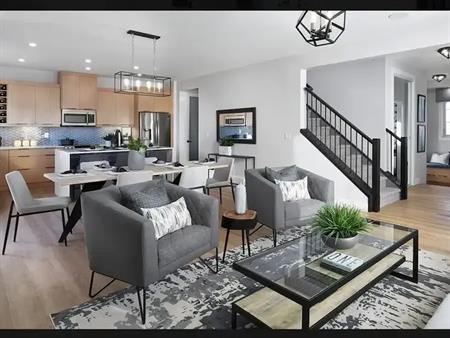 $2890 for 1 year new 3 bed 2.5Bath detached Home in Carrington | Carringwood Grove NE, Calgary