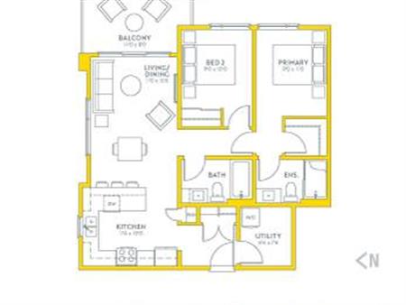 UNIT 1205 - BEAUTIFUL brand new Vantage 2 bedroom units