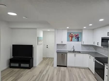 BRAND NEW 2-bed 1-bath Legal Basement Suite available immediately | Calgary