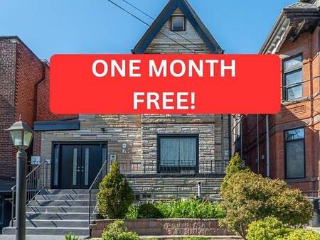 1 MONTH FREE SOUTH PARKDALE SPACIOUS BACHELOR