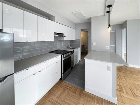 Newly Renovated 4th floor 1 Bedroom in the West End