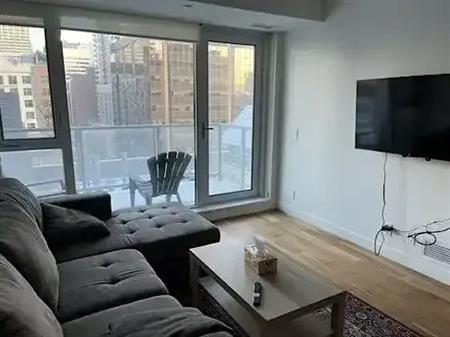 Beautiful Furnished One Bedroom in Avenue West End, Downtown Calgary | 906 - 1025 5th Avenue Southwest, Calgary