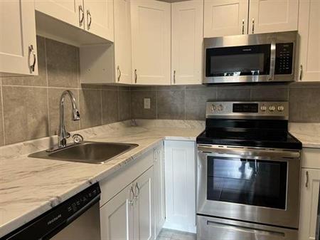 1 Bedroom Renovated unit with own Underground Parking and Laundry