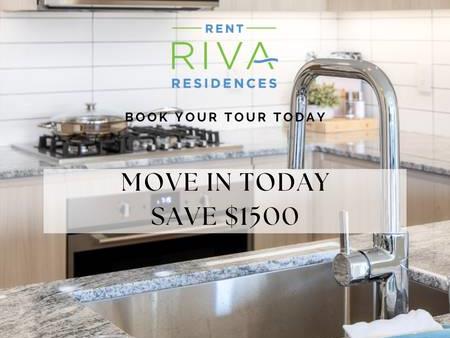 Riva Residences | Top Floor One Bedroom Apartments