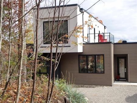 Mont Tremblant Modern Home! Ski, hike, golf, swim, explore or just relax in nature. PRIVATE HOT TUB