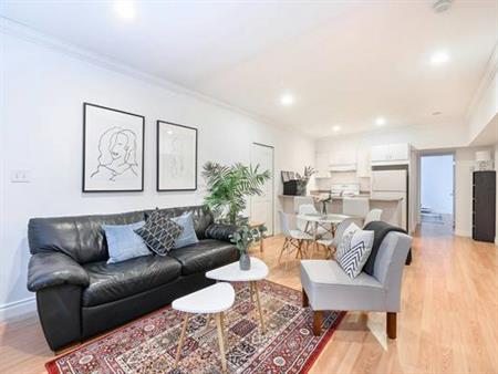 (Honei Furnished Rentals) Bright & Spacious 2-Bedroom Basement Suite