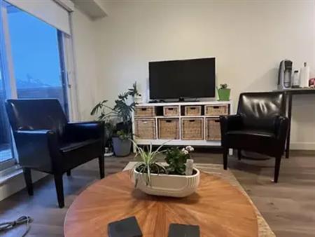 Sunny furnished 1 bedroom apartment plus office | 921 Na'a Drive Southwest, Calgary