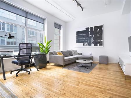 #201, Furnished Loft - 4521 Ave Clark, Montréal