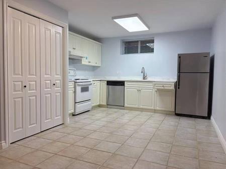 2Bed&1Bath Newly renovated Semi-Basement w/ Private Entrance