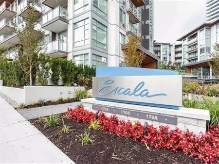 Furnished 1 Bed/1Bath + Den/Office With Stunning Views + Great Amenities | 1788 Gilmore Avenue, Burnaby