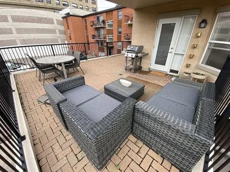 Sunny Corner Suite with Huge Patio | 323 18 Ave SW, Calgary