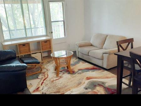 4 1/2 meublé tout inclu au coeur de Verdun près du fleuve et métro