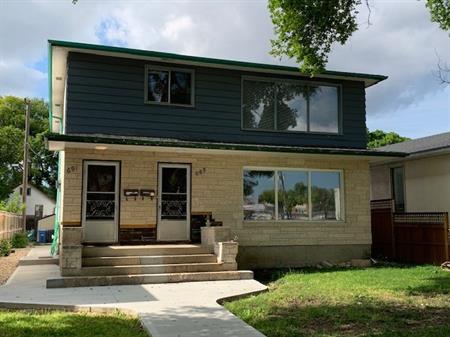 Crescentwood Area Duplex for Rent | 691 Lorette Avenue, Winnipeg