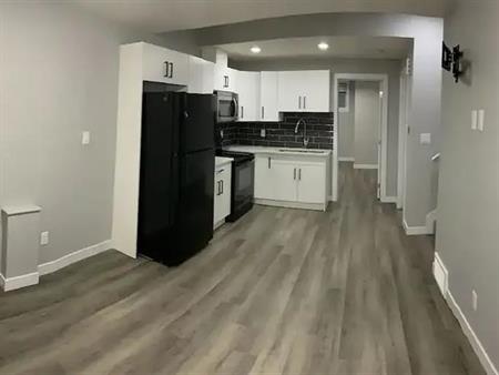 2 Bedroom Legal Basement Unit | $1500 | Apr 01 | Edmonton