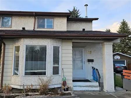 Great 3 bedroom half duplex for rent !! | 23 Warwick Road Northwest, Edmonton