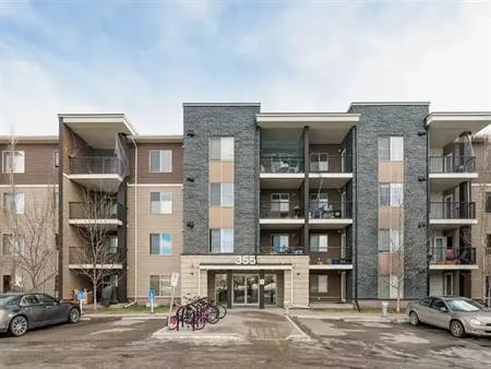 1 Bed 1 Bath Condo on 2nd Floor with heated parking  at TaraLake, NE Calgary | 355 Taralake Way NE, Calgary