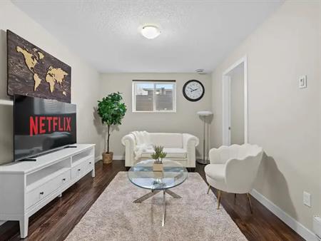 Beautifully furnished and Cozy 2 Bedroom Basement Suite | Calgary