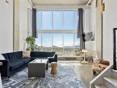 Semi-Furnished Luxury Loft for Rent Downtown with View | 535 8th Avenue Southeast, Calgary