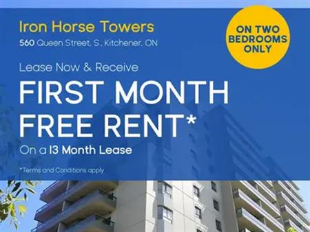 Iron Horse Towers | 560 Queen Street, Kitchener