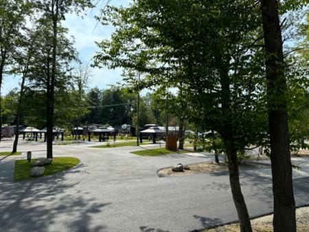 Terrain à vendre au camping parc Bromont