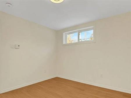 Brand new City approved lower One bedroom unit with soundproofing.