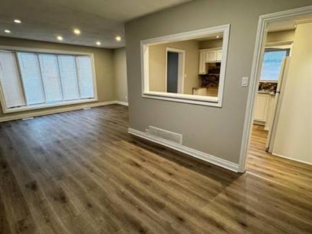 Beautifully Renovated 3-Bedroom Bungalow main floor unit