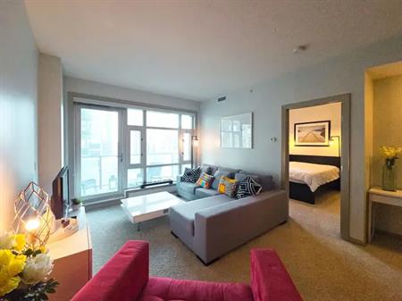 Spacious Downtown Single Bedroom Condo - Fully Furnished/Heated Parking | 210 15 Ave SE, Calgary