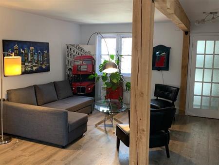 Jolie appartement complètement rénové au coeur du Vieux Rosemont