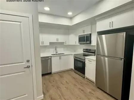Modern Basement Suite, 2-bedroom, 1-bathroom with private laundry | 47 Herron Street Northeast, Calgary