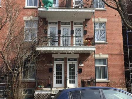5 1/2 - Montréal (Villeray) - 1 695 $/mois