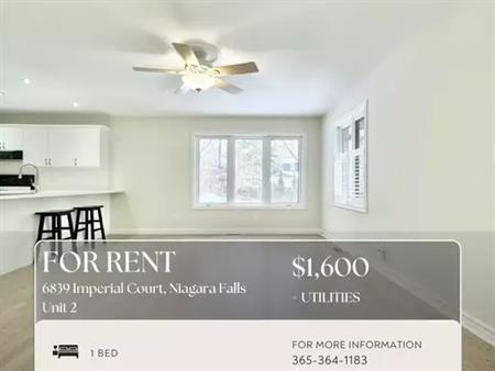 1 Bed 1 Bath: 6839 Imperial Court, Niagara Falls - 2 | 6839 Imperial Court, Niagara Falls