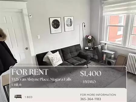 1 Bed 1 Bath: 5325 Van Alstyne Pl, Niagara Falls - 6 | 5325 Van Alstyne Place, Niagara Falls