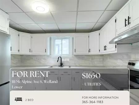 1 + Den: 111 McAlpine Ave S, Welland - Lower | 111 McAlpine Avenue South, Welland