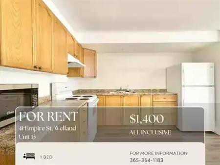 1 BED 1 BATH: 41 Empire St, Welland - 13 | 41 Empire Street, Welland